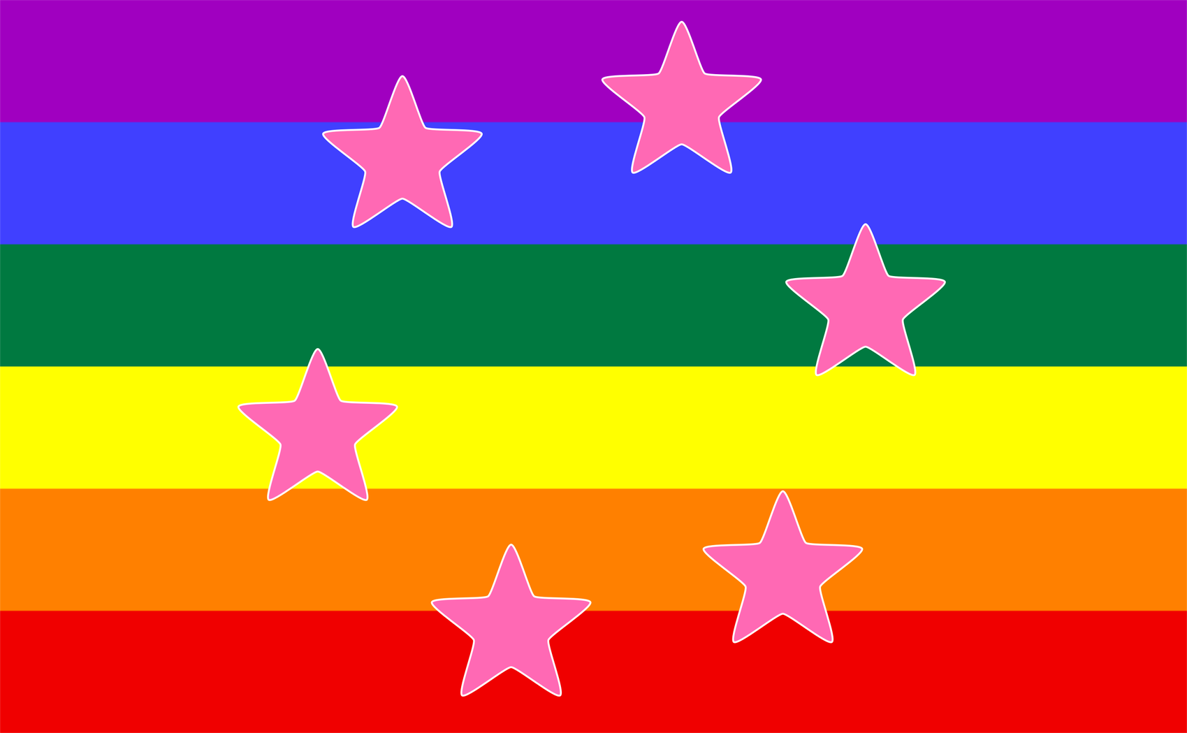 “The official flag of the Magic Queendom of Europe.”