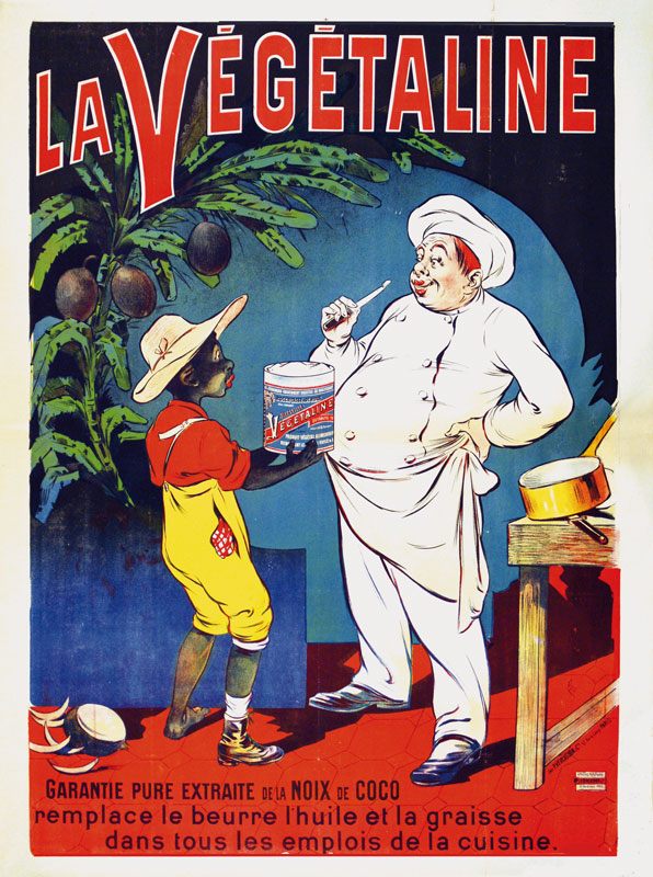 Advertisement for Végétaline, 1910