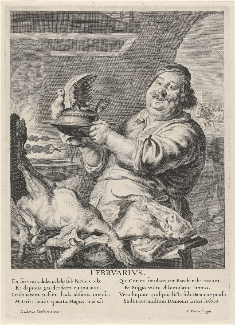 Un pâtissier du 17e siècle